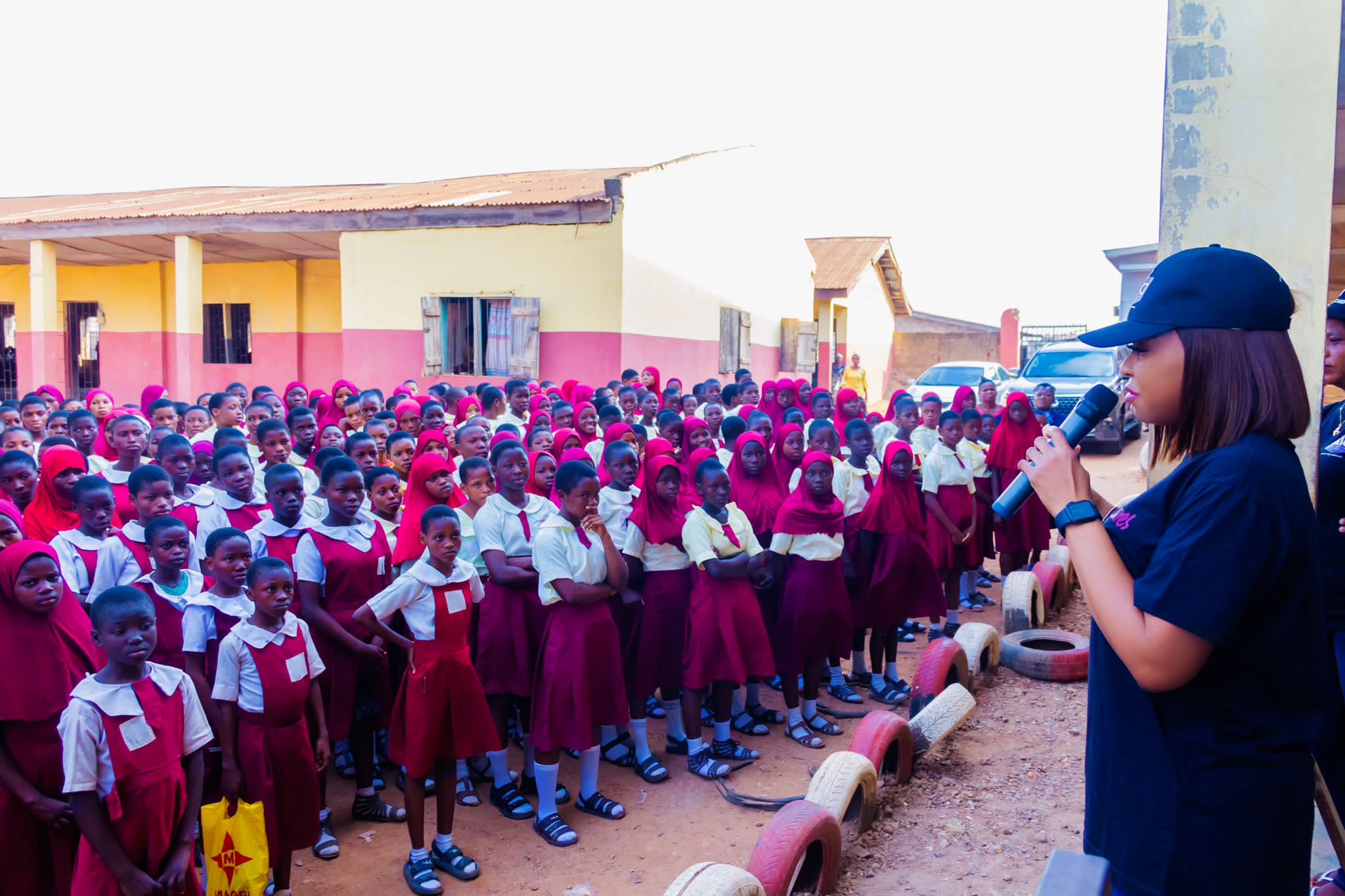 Sanitary pads and deodorants distribution
